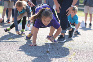"Jumpy" Goes For the Finish Line