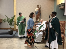 Receiving Thanks