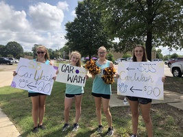 Cheerleaders Lead the Way