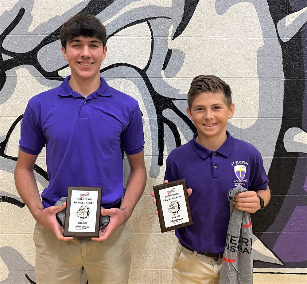 Daniel Trusty and Travis Jackson are the Players of the Week