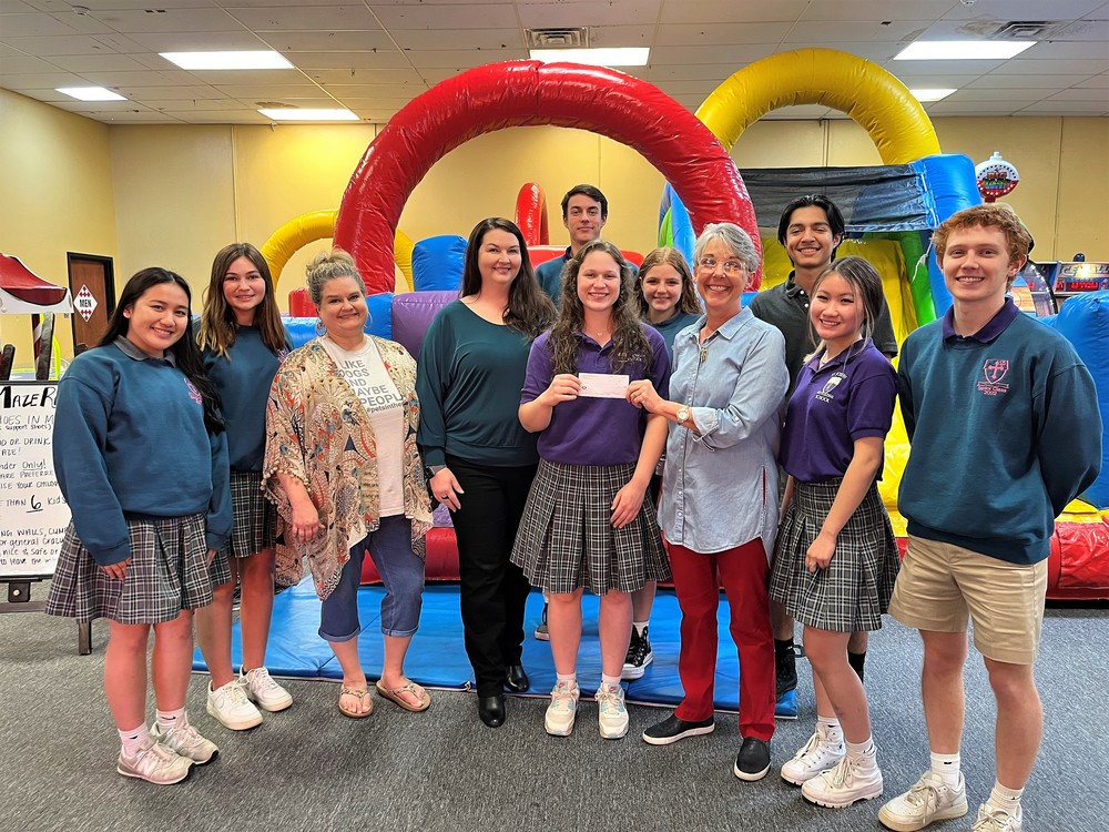 The Interact Club receives $700 check 