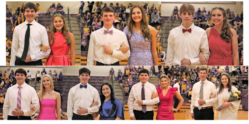 The 2021 Basketball Homecoming Court was introduced during the season's first pep rally on November 11.