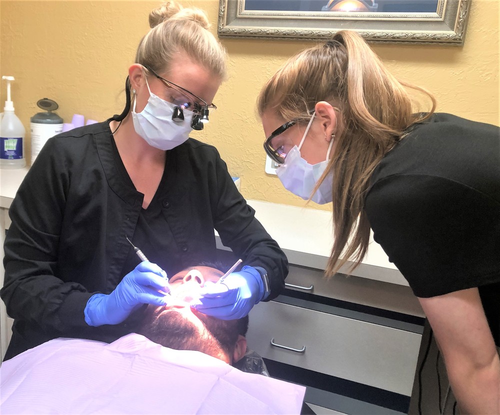Student Studies Dentistry Over Summer