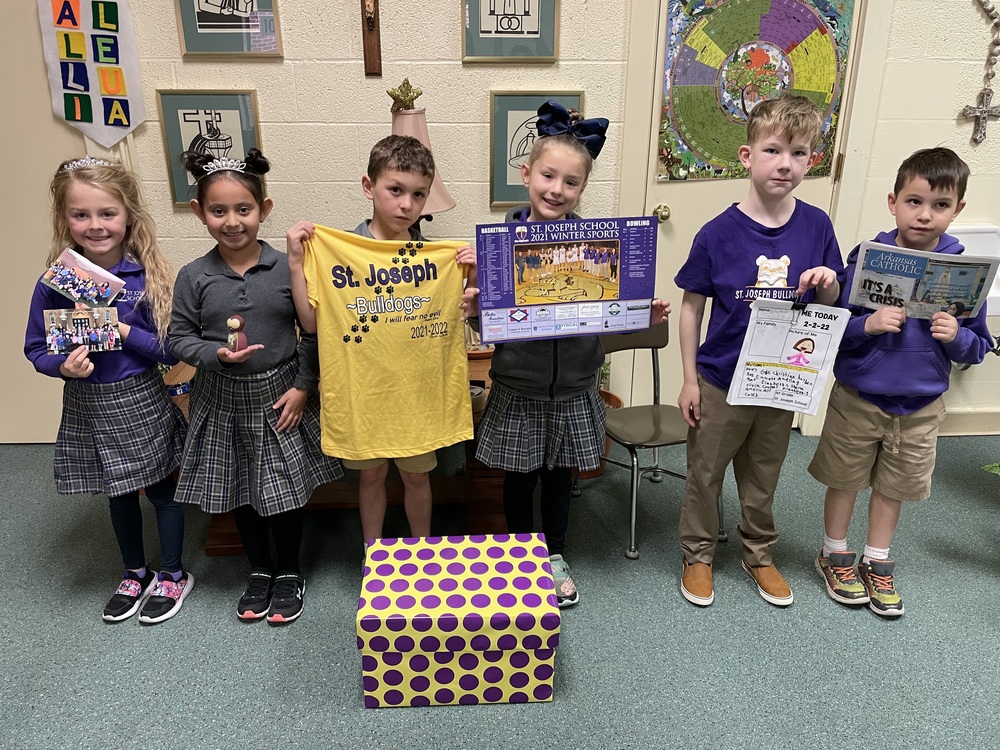 First graders create time capsule on 2-22-22