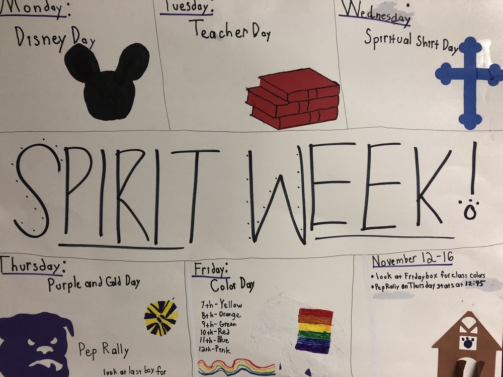 Spirit Week Begins