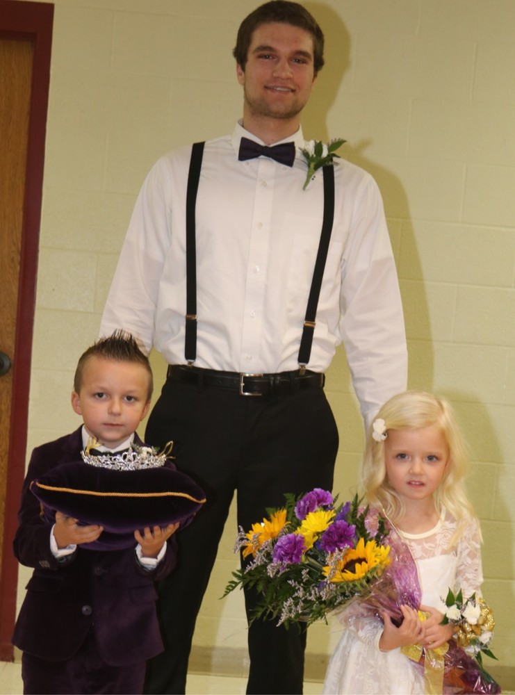 Crown and Flower Bearers