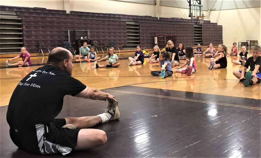 Basketball Camp Begins