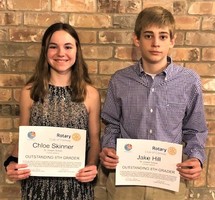 Outstanding Eighth Graders Named