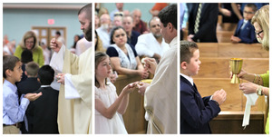 First Communion Celebrated