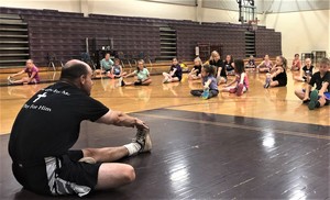 Basketball Camp Begins