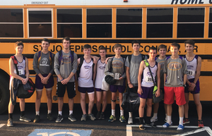 Senior Team Strides to Close Finish
