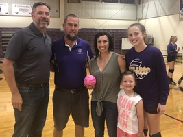 Family Sponsors Volleyball Game