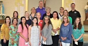 Teachers & Staff Receive Service Awards