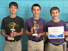 Junior High Bee Winners