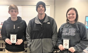 Junior High Basketball Players Recognized
