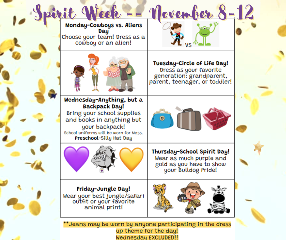 2021 Spirit Week!