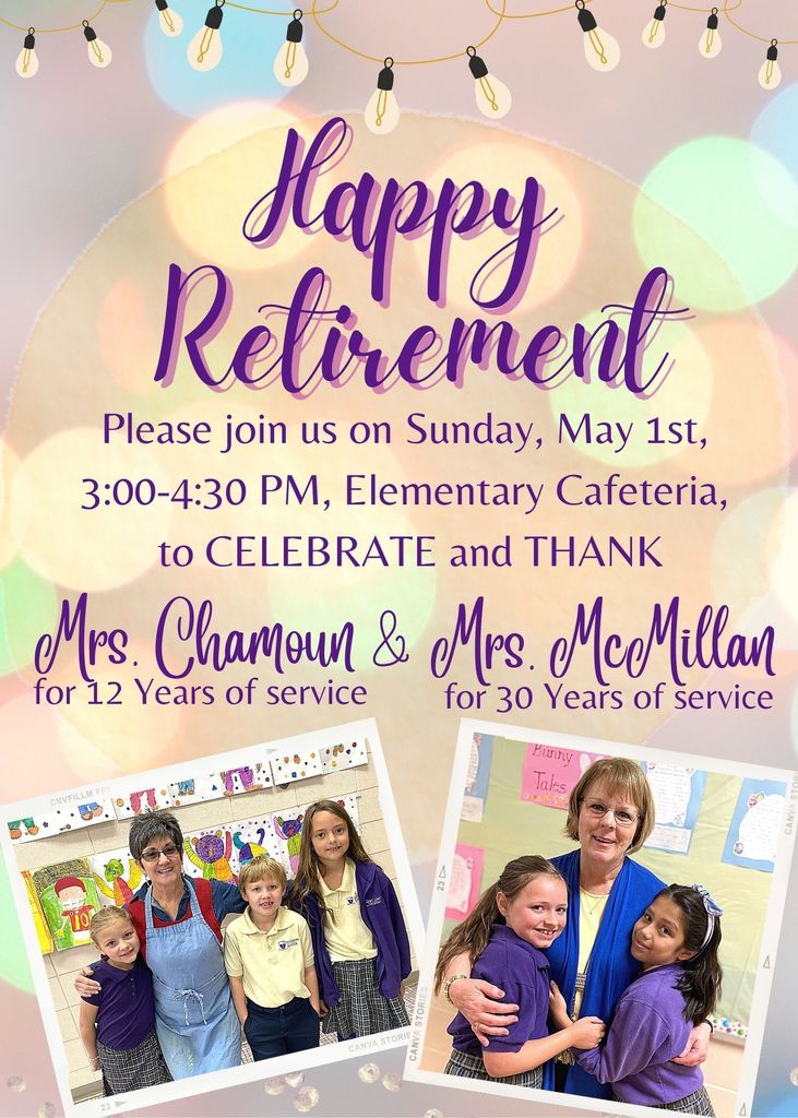 Retirement Event May 1